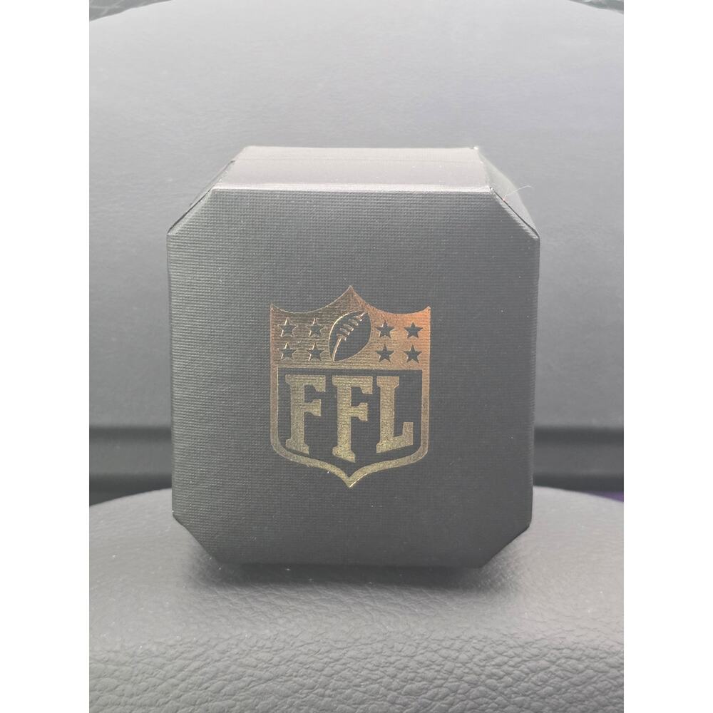 2025 FFL Fantasy Football League Champion Ring Size 11 w/ Display Box - Picture 4 of 6